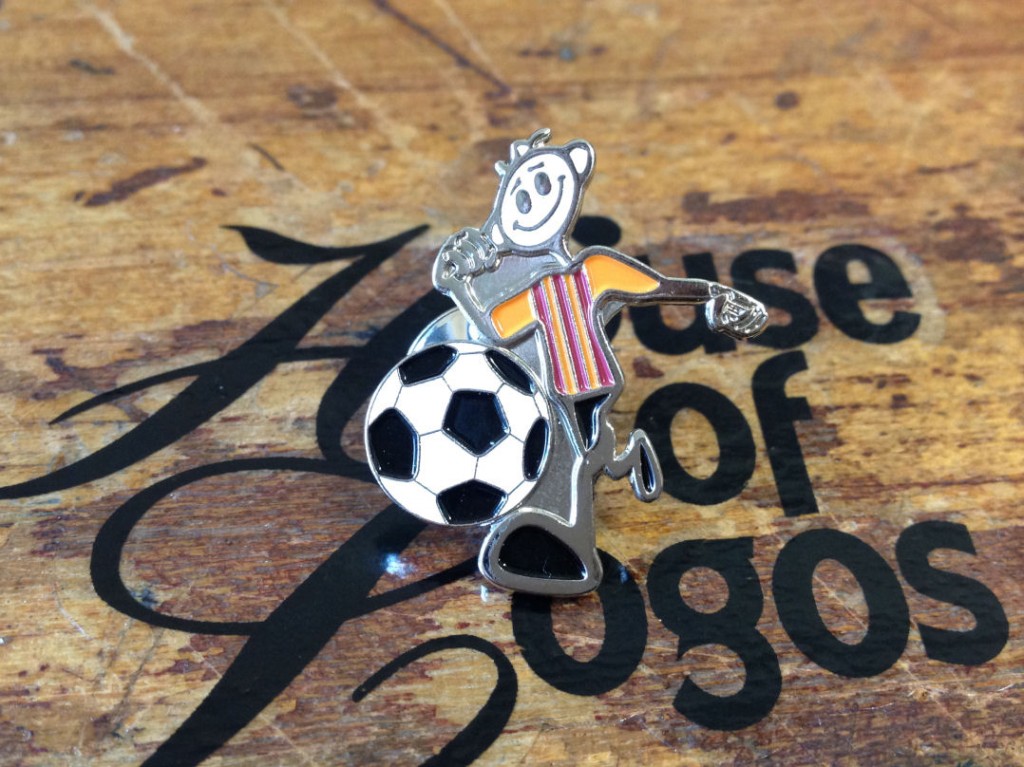 Matchday Support Enamel Badge
