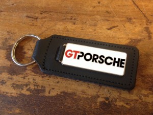 GT Porsche Leather Keyring