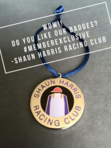 Shaun Harris Racing Club Tag