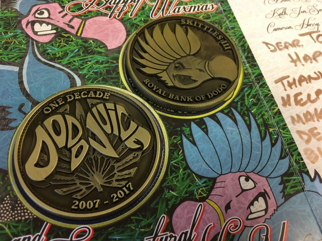 Dodo Juice Decade Coins
