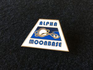 Moonbase Alpha Enamel Badge
