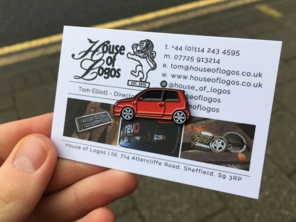 VW Lupo Badge - Red