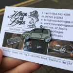 VW Lupo Badge - Silver Enamel