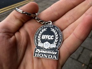 Team-Dynamics BTCC Diamond Double Keyring