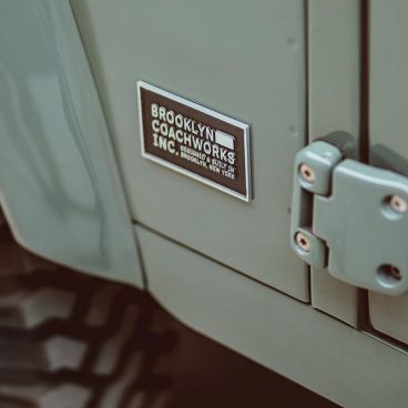 Brooklyn Coachworks Custom Land Rover Badges