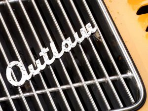 Outlaw Gear Chrome Plated Grill Badge