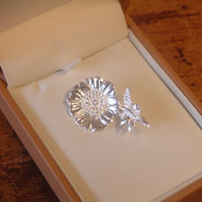 World War 1 Poppy Memorial Brooch Pin World War 1 Poppy Memorial Brooch Pin