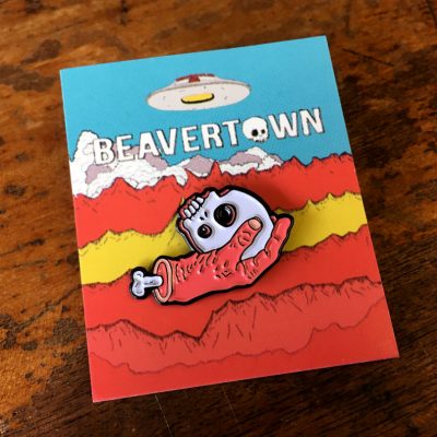 Beavertown Brewery Skull Enamel Badge Beavertown Brewery Skull Enamel Badge