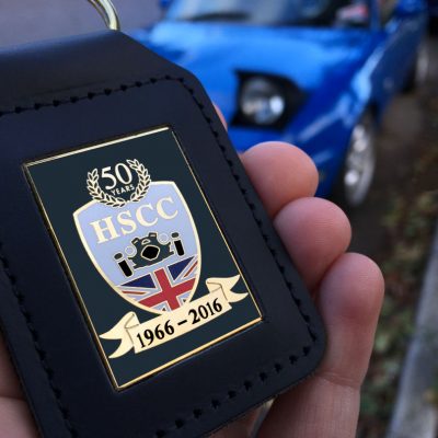 Historic Sports Car Club Leather Keyring Historic Sports Car Club Leather Keyring