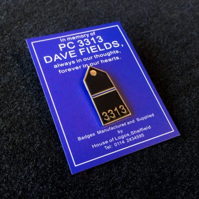 PC Dave Fields Charity Badge PC Dave Fields Charity Badge
