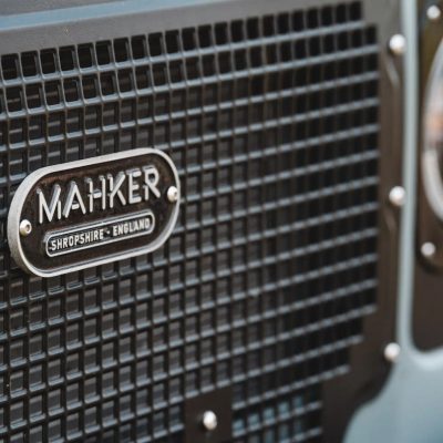 Mahker Cast Aluminium Land Rover Grill Badge