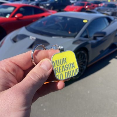 Supercar Driver Carbon Fibre Members Keyring Supercar Driver Carbon Fibre Members Keyring